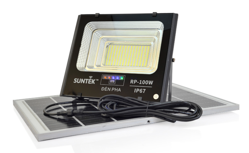 Đèn pha năng lượng mặt trời Suntek RP-100 14.4W - hình 1
