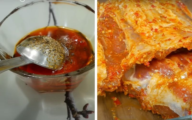 Nướng sườn bò