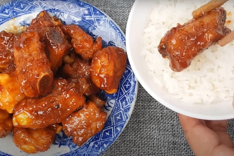 sườn heo ram mặn 4