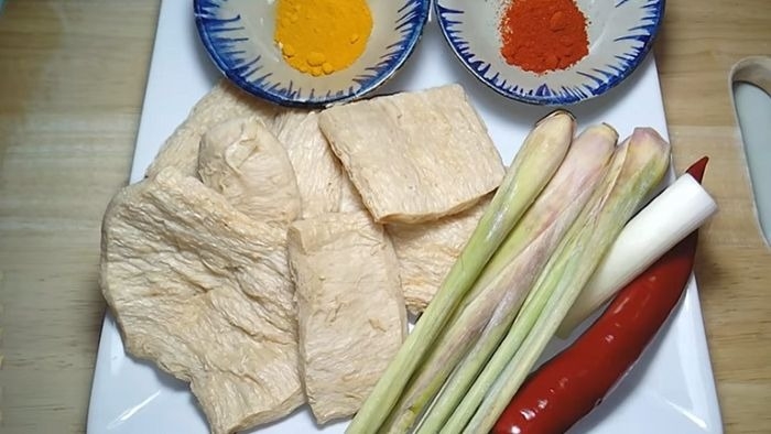 sườn non chay kho tiêu hình 1