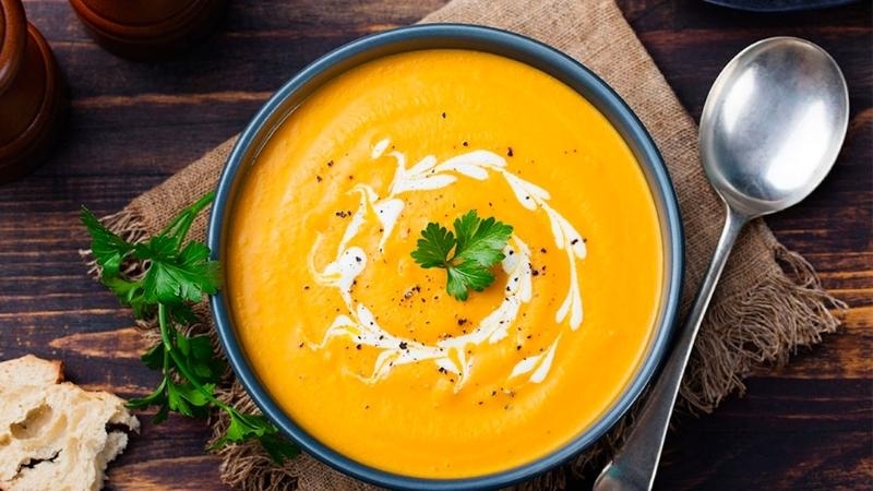 Súp bí đỏ kem tươi ảnh 5
