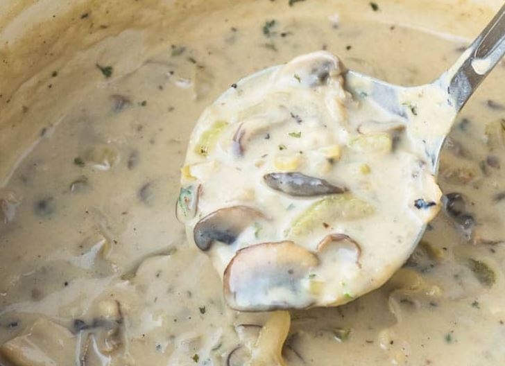 súp nấm cần tây 3