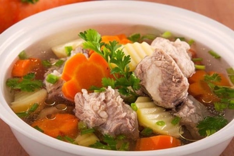 súp rau củ hầm 3