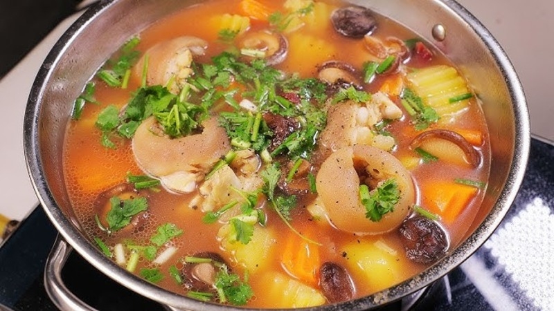 súp rau củ hầm 5