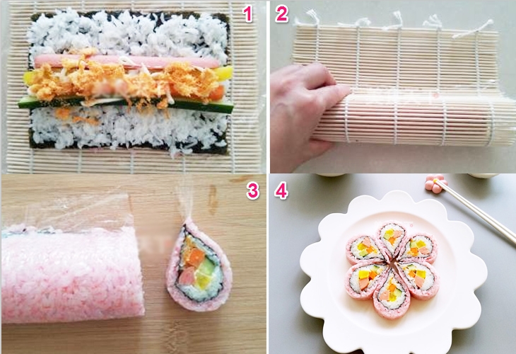 Sushi hoa anh đào 4