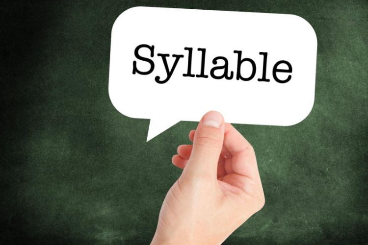 syllable là gì 1