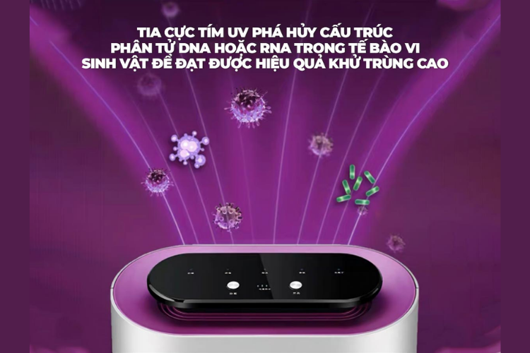 tác dụng công nghệ tia UV trên máy hút ẩm 2