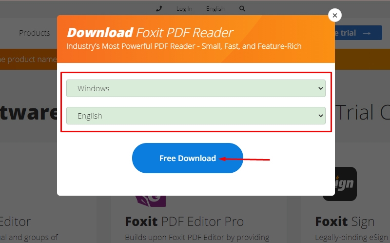 tải Foxit Reader hình 6