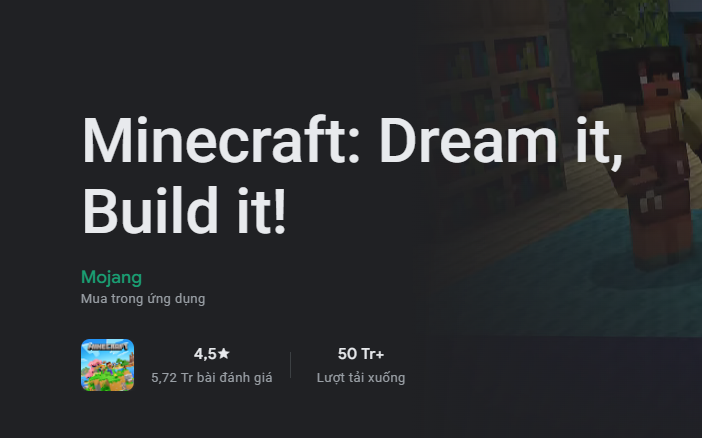cách tải Minecraft trên điện thoại 4