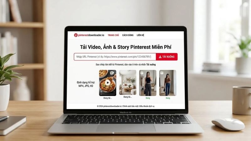 Lưu ý khi tải GIF từ Pinterest bằng Pinterestdownloader.io