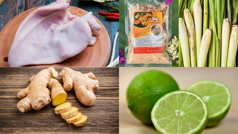 Tai heo ủ muối hình 1