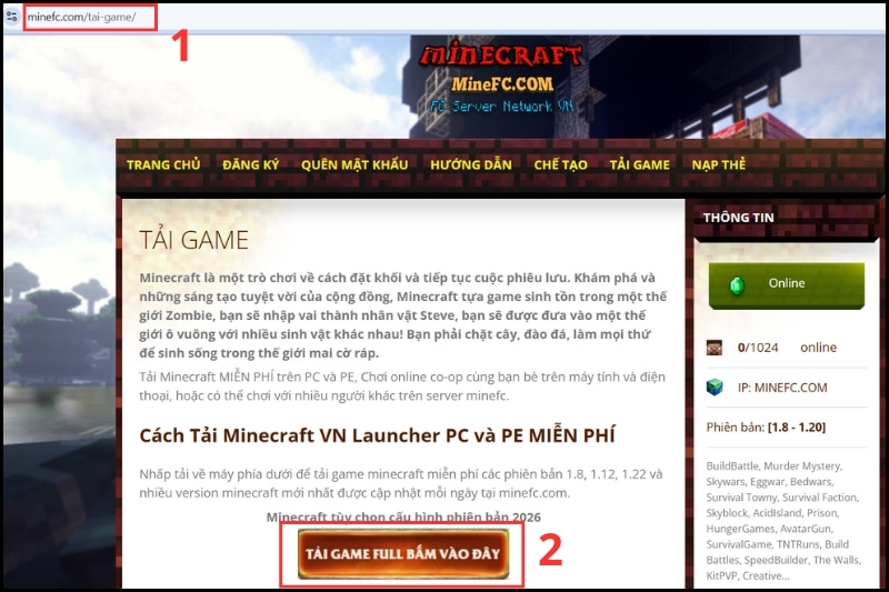 Tải Minecraft PC ảnh 3