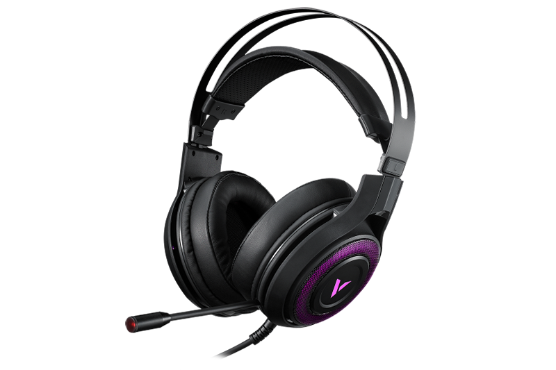 Tai nghe có dây choàng đầu có mic Gaming Rapoo VH520C (hình 1)