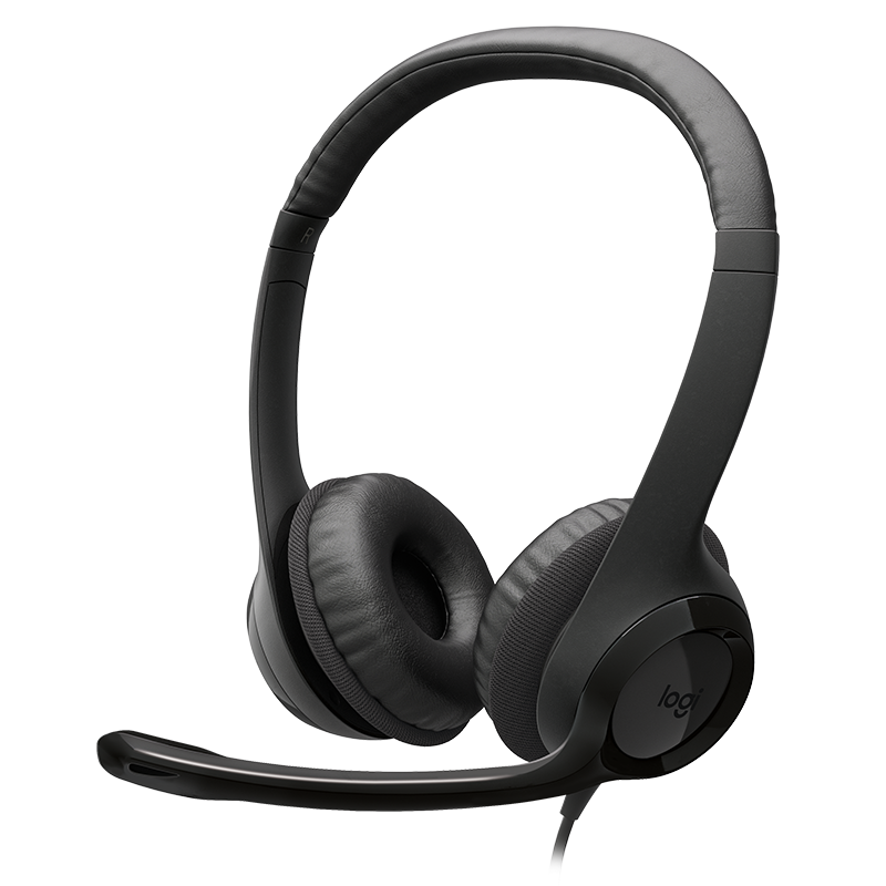 Tai Nghe Dây Choàng Đầu Logitech H390 Type C