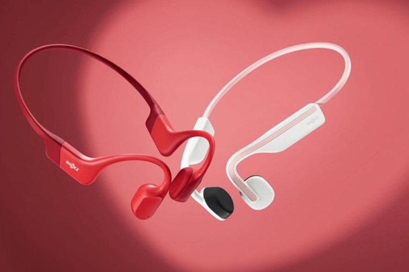 Tai nghe Shokz kích thước nhỏ gọn, trọng lượng nhẹ và độ bền cao