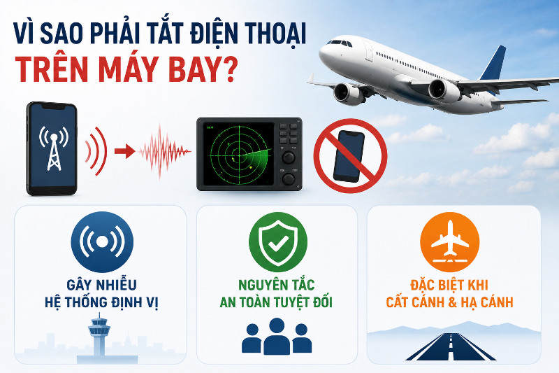 Tại sao phải tắt điện thoại khi lên máy bay - hình 3
