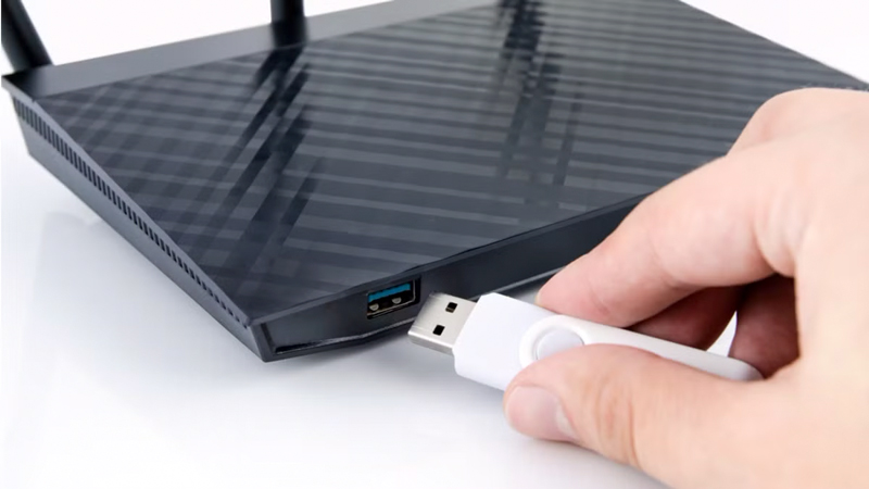 Tại sao router có cổng USB 2