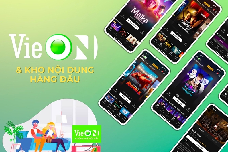 Hướng dẫn tải VieON 1