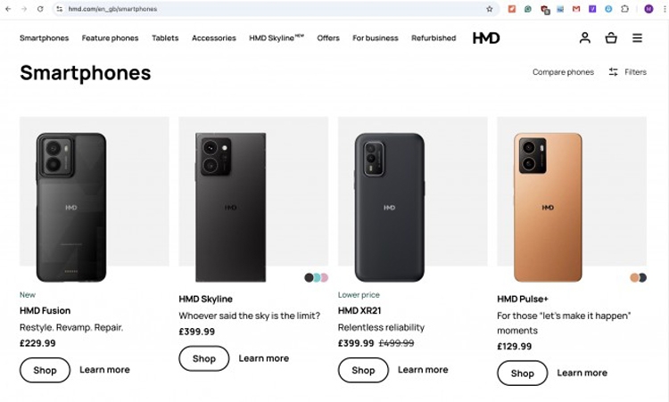 Tạm biệt Nokia? HMD gỡ bỏ điện thoại Nokia tại thị trường châu Âu