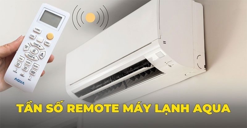 Tần số remote máy lạnh Aqua hình 1