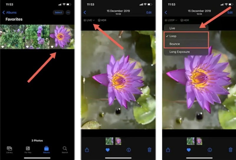 tạo ảnh động GIF trên iPhone 2