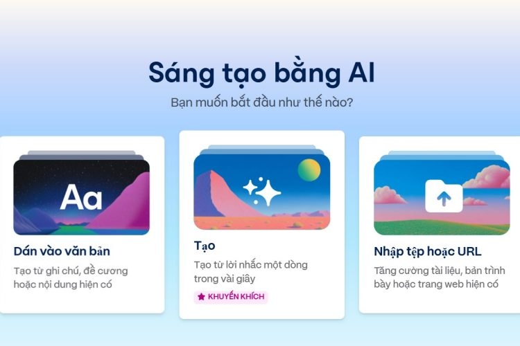 tạo bài thuyết trình bằng Gamma AI ảnh 3