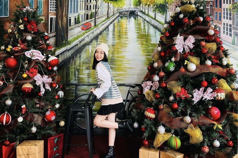 Tạo dáng concept chụp ảnh Noel ảnh 7