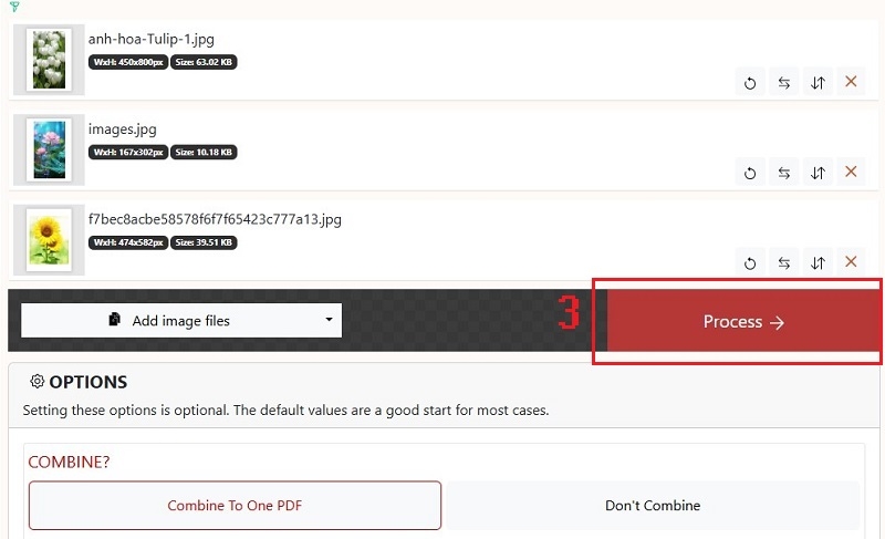 Tạo file PDF từ nhiều ảnh ảnh 10