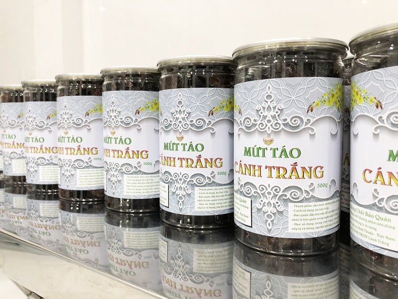 Mứt táo xanh