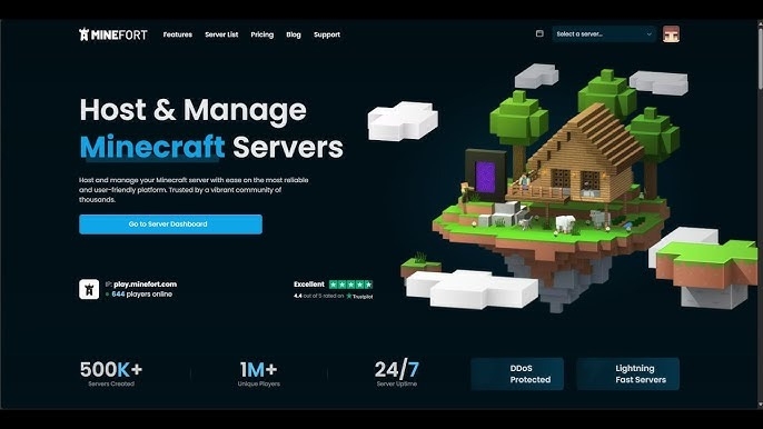 tạo server minecraft hình 3