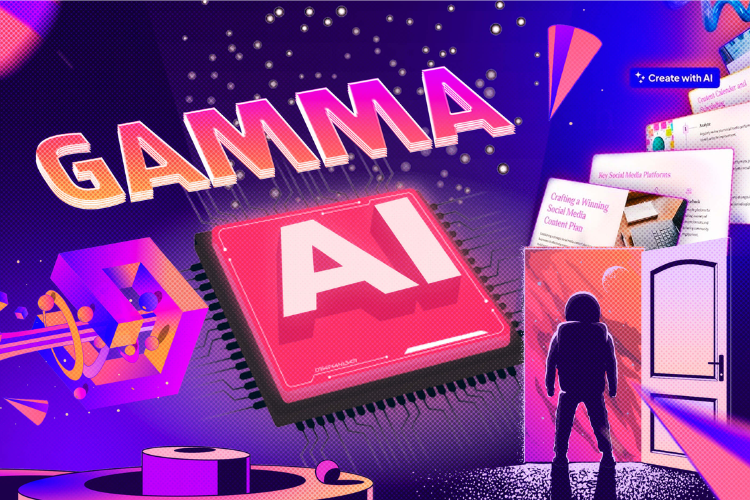 tạo trang web trên Gamma AI 1