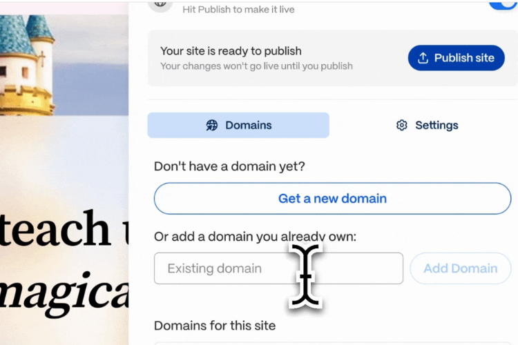 tạo trang web trên Gamma AI 6