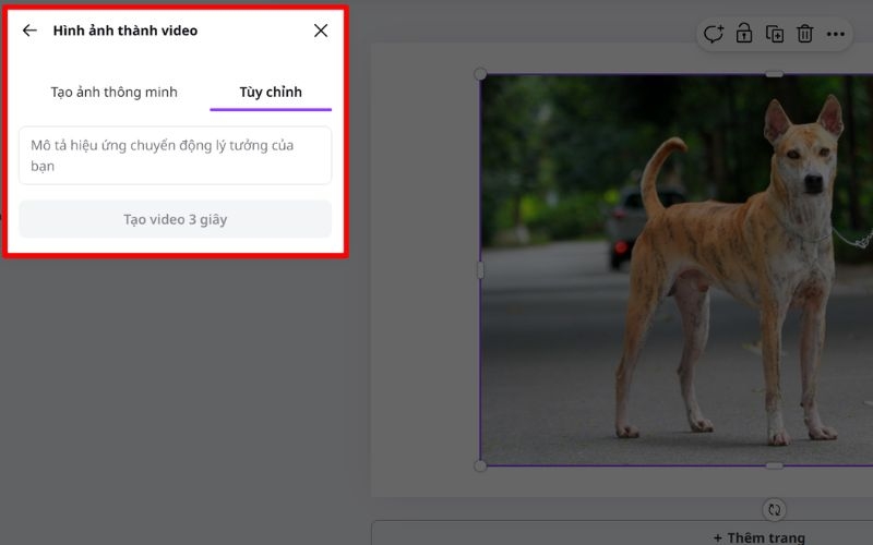 Cách tạo video AI miễn phí từ ảnh trên Canva