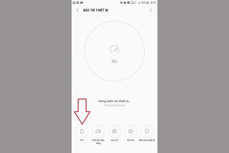 tắt tính năng sạc nhanh Samsung 3