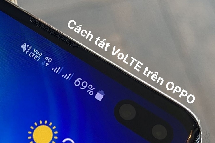 tắt VoLTE trên OPPO 5