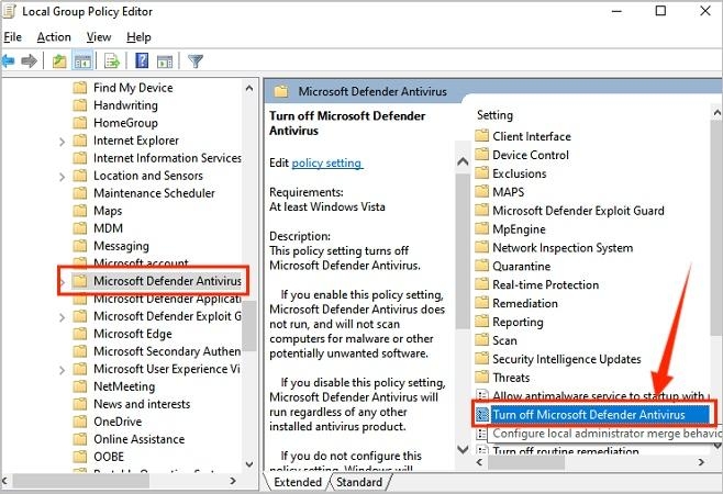 cách tắt tường lửa Windows Defender trên Win 10 - Hình 10