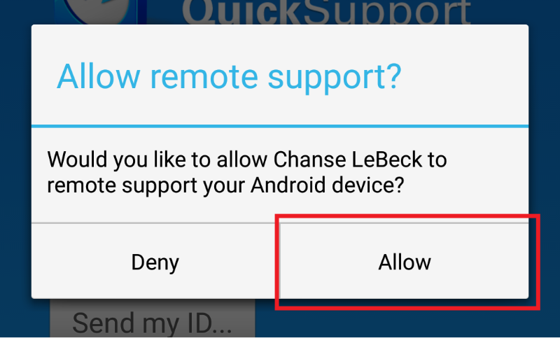 TeamViewer QuickSupport - hình 10