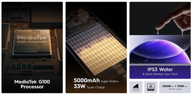 Tecno Camon 30S ra mắt với chip Helio G100, màn hình cong 6.78 inches và camera 50MP Sony IMX896