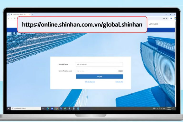 Tên đăng nhập Shinhan Bank là gì 4