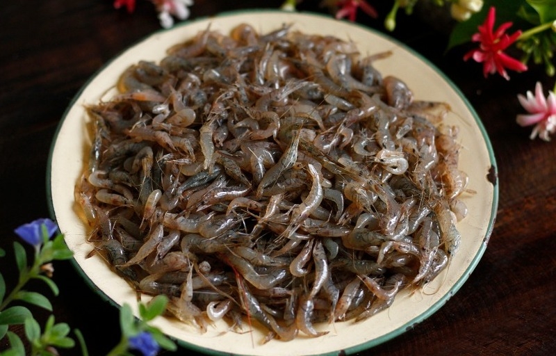 Tép đồng rang ba chỉ 2
