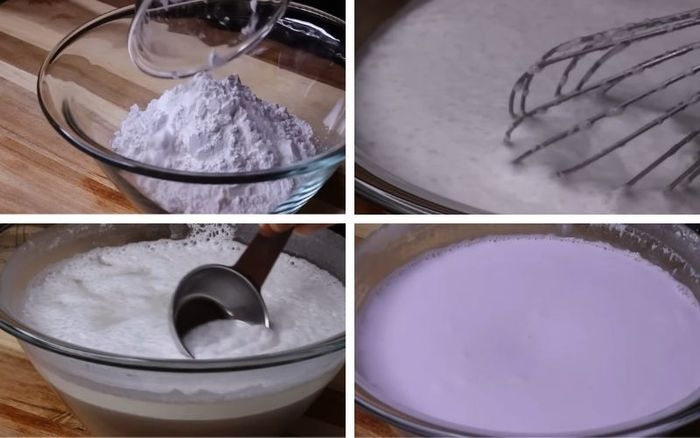 Pudding khoai môn (ảnh 6)