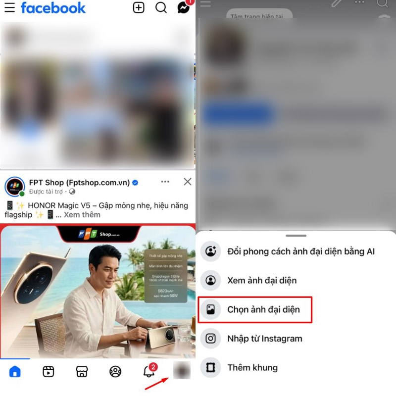 Thay đổi ảnh đại diện tạm thời trên Facebook - hình 5