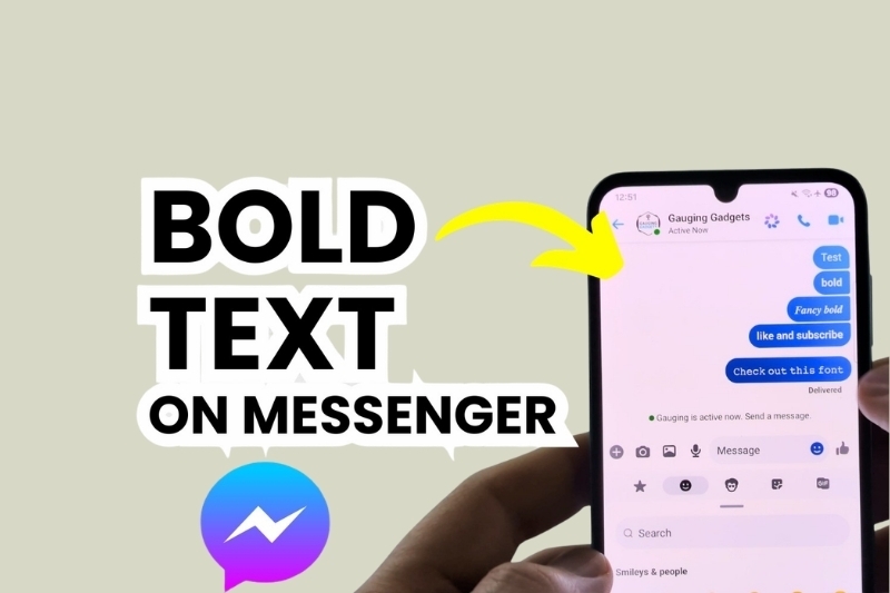 Thay đổi định dạng text trong Messenger 2