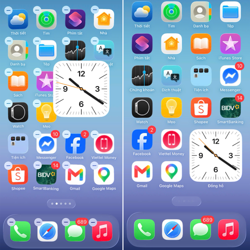 Thay đổi vị trí đồng hồ trên iPhone - hình 10