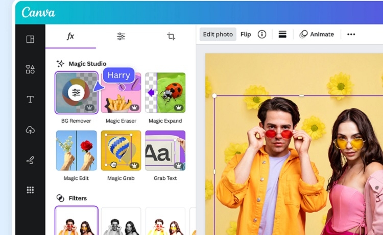 Thay nền ảnh online (Hình 2)