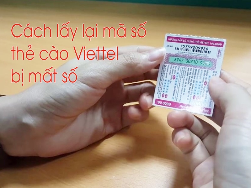thẻ cào mất số 3