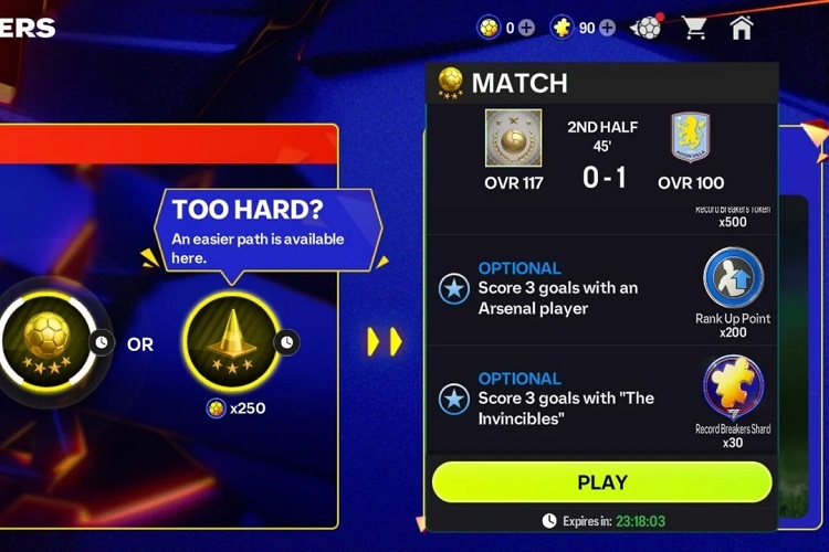 The Invincibles FC Mobile 6