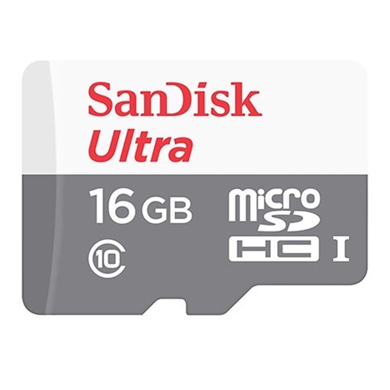 Thẻ nhớ MicroSD 16GB Sandisk C10 80MB/s