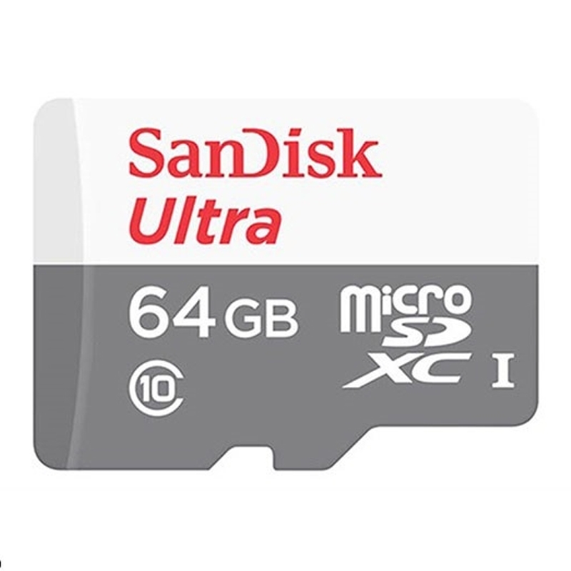 Thẻ nhớ MicroSD 64GB Sandisk C10 80MB/s