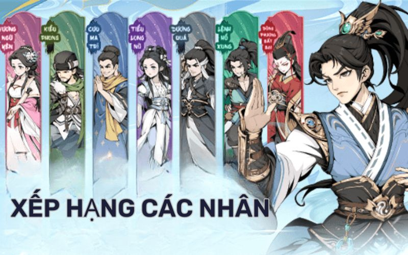 Đa dạng nhân vật thẻ tướng trong game